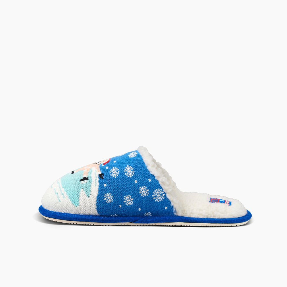 Reef Womens Reef X Tipsy Elves Slippers (Censored Santa) ID ngwKgORu