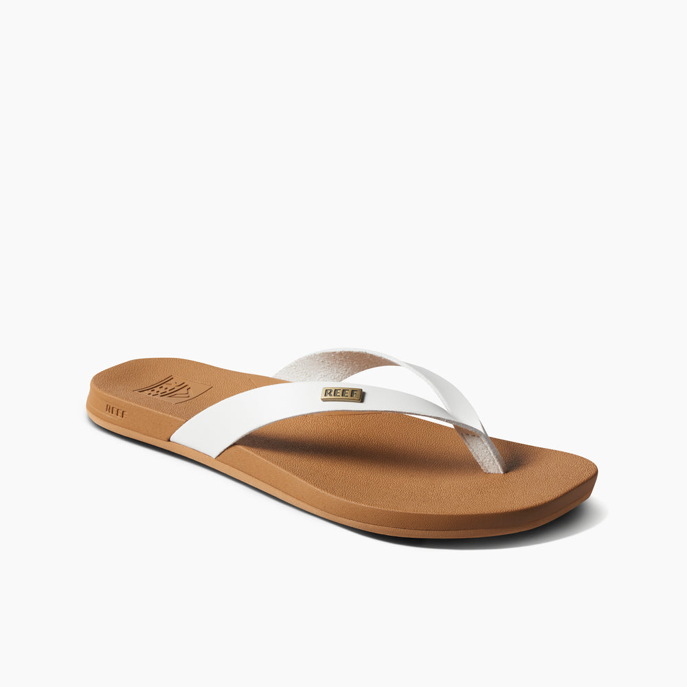 Reef Womens Cushion Lune Sandals in Cloud ID oZKNA2vR