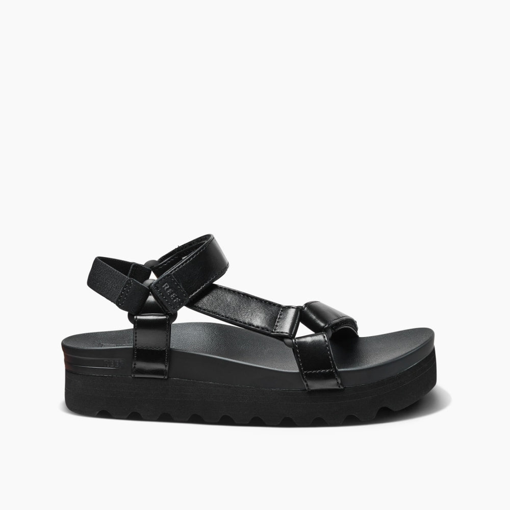 Reef Womens Cushion Rem Hi Sandals in Coco Black ID osRoriZW
