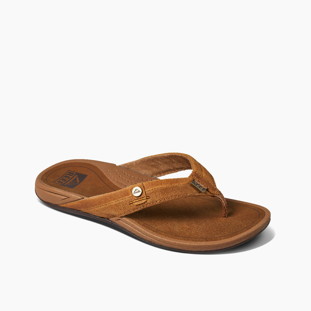 Reef Womens Reef Pacific Sandals in Caramel ID phjPwgiq