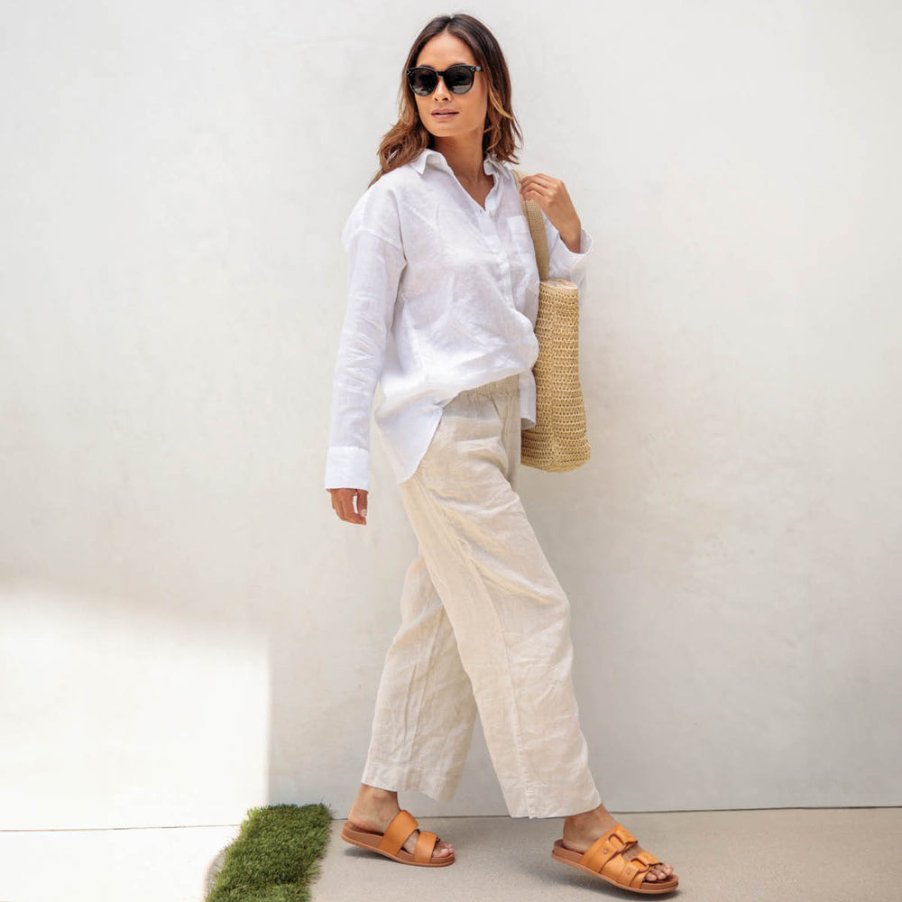 Reef Womens Cushion Vera Cruz Slides in Natural| REEF? ID q23uK0tc