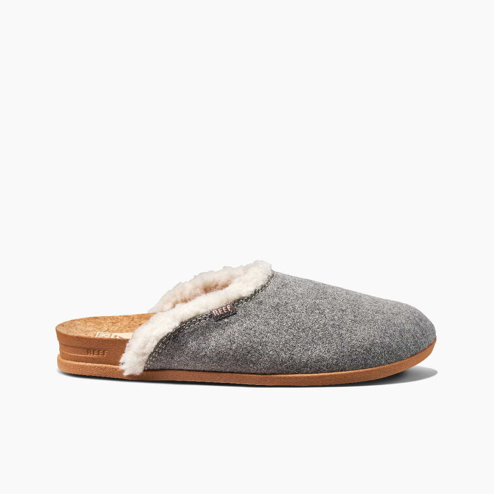 Reef Womens Cushion Sage Wool Mule Shoes ID qTeejMR9