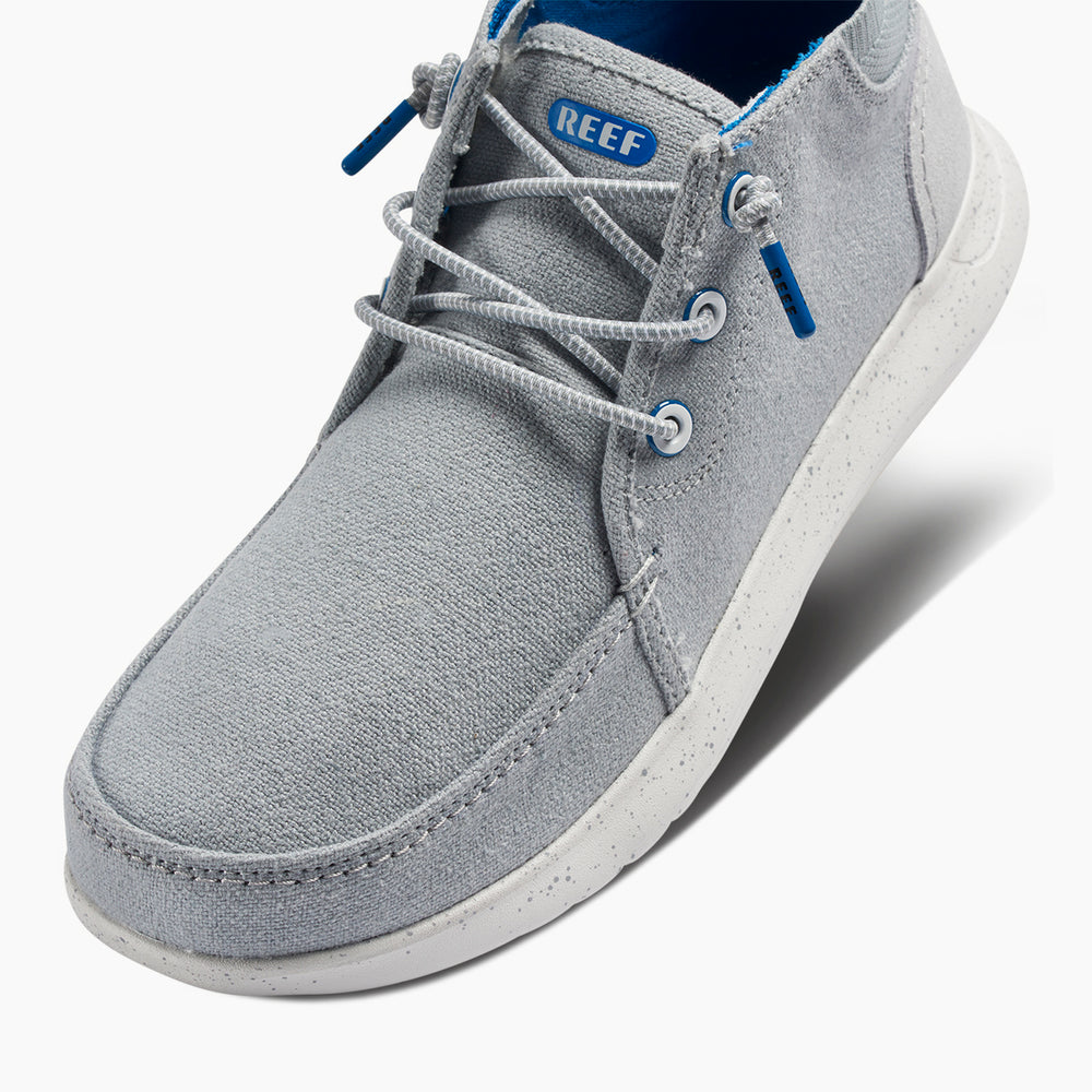 Reef Mens SWELLsole Whitecap Shoes in Grey ID qaaEznE4