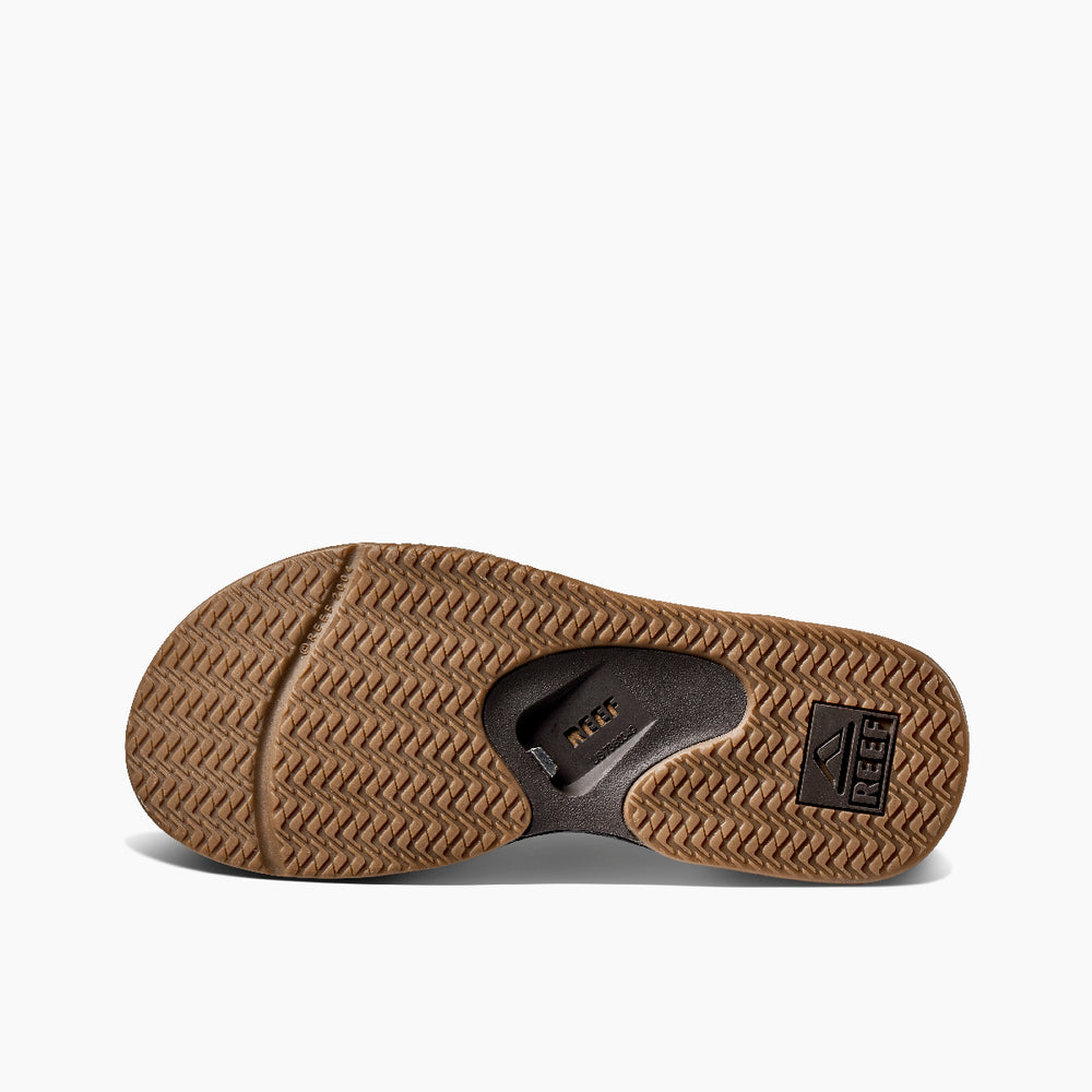 Reef Mens Fanning Baja Sandals (Brown/Gum) ID qimdFX4P
