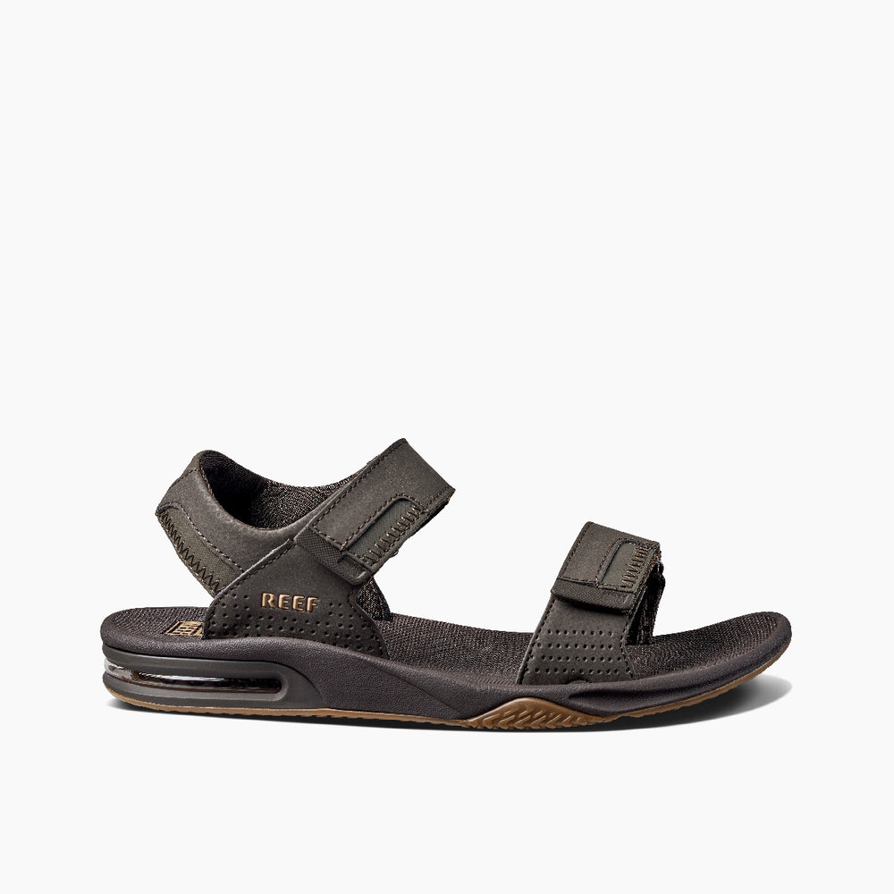 Reef Mens Fanning Baja Sandals (Brown/Gum) ID qimdFX4P
