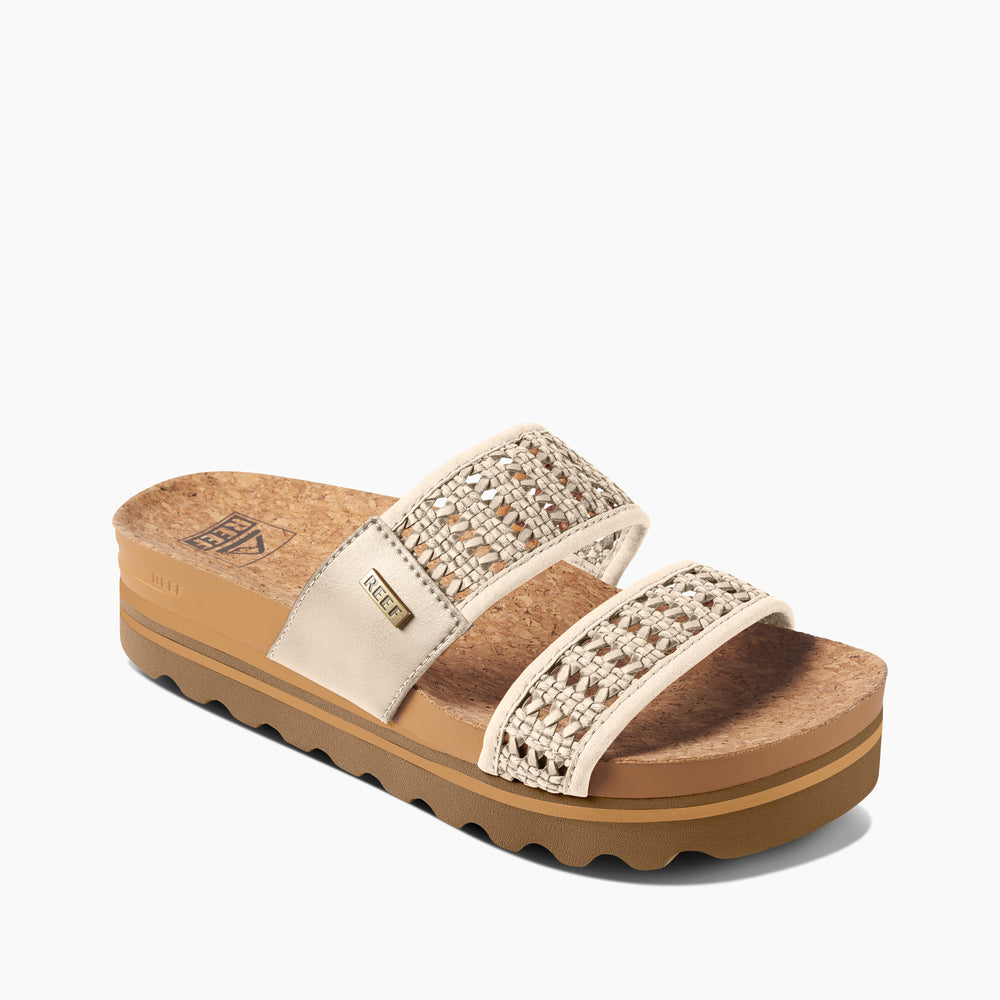 Reef Womens Vista Hi Woven Sandals in Vintage ID r7Y638mr