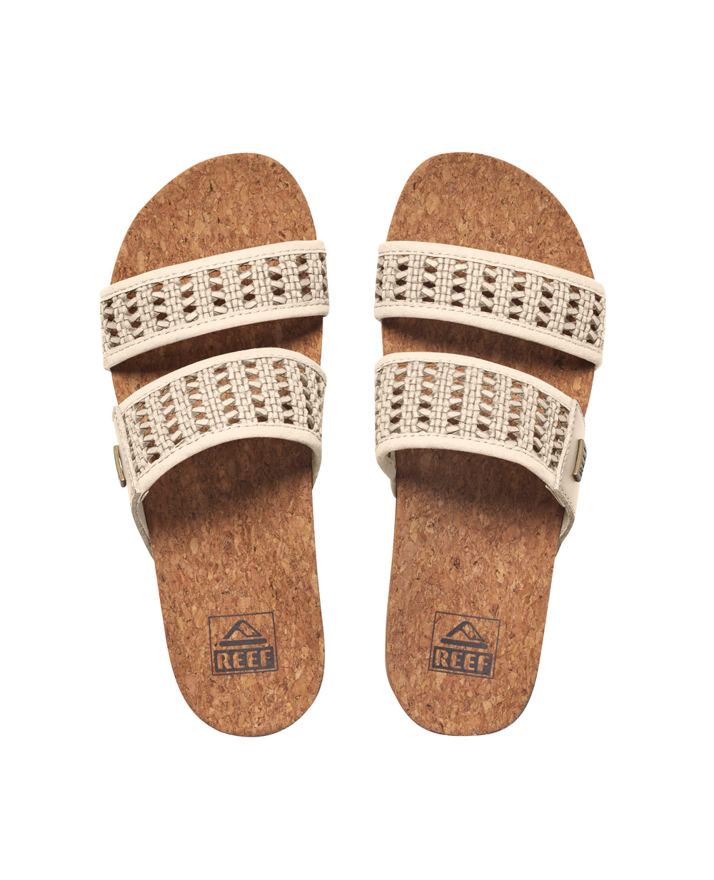 Reef Womens Vista Hi Woven Sandals in Vintage ID r7Y638mr