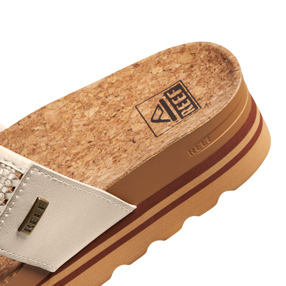 Reef Womens Vista Hi Woven Sandals in Vintage ID r7Y638mr