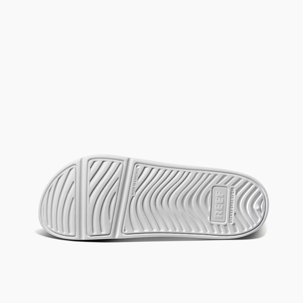 Reef Mens Oasis Double Strap Slides in Blanc De Blanc ID rRlK8lax