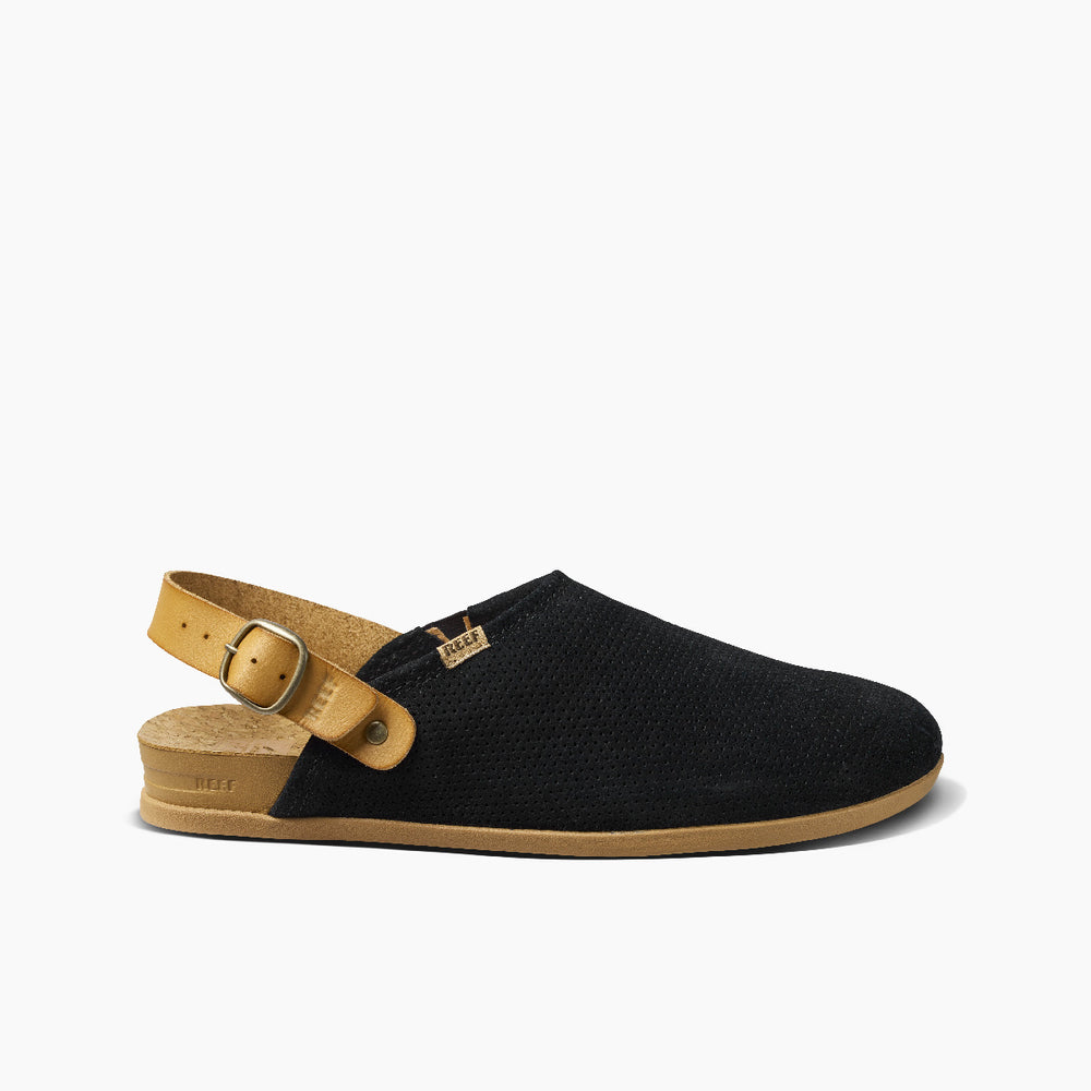 Reef Womens Reef Cushion Sage Se Slip-Ons in Black ID rbPBLEz2