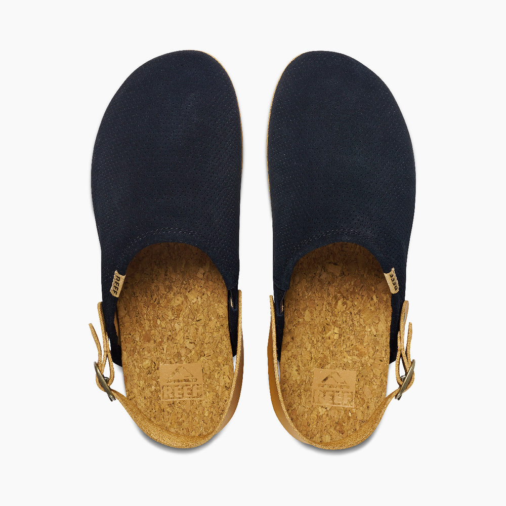 Reef Womens Reef Cushion Sage Se Slip-Ons in Black ID rbPBLEz2