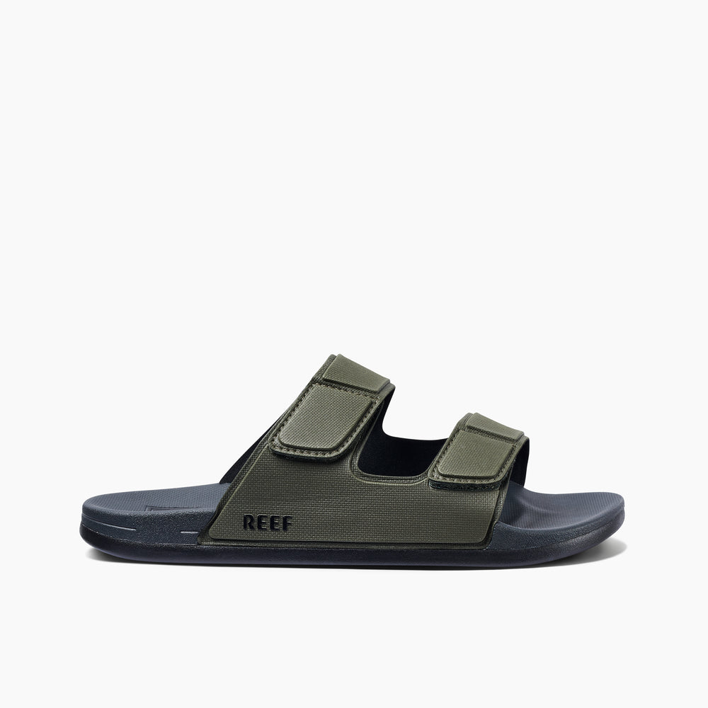 Reef Mens Sandals Cushion Tradewind In Grey/Olive ID riWm5vTx