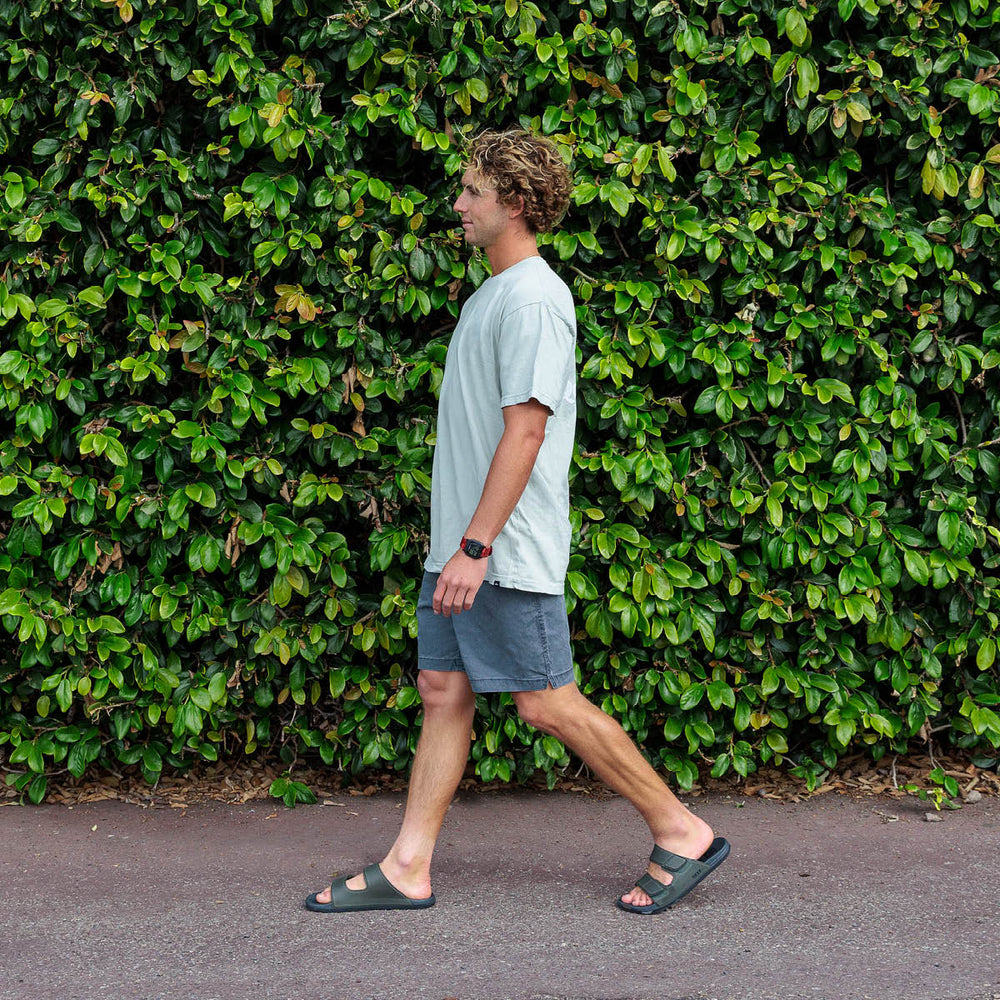 Reef Mens Sandals Cushion Tradewind In Grey/Olive ID riWm5vTx