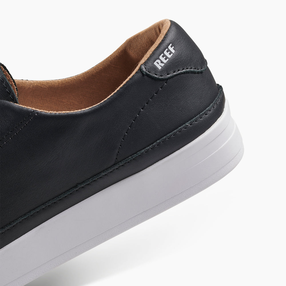 Reef Womens Cushion Sunset Shoes in Black/White ID rkshxn9i