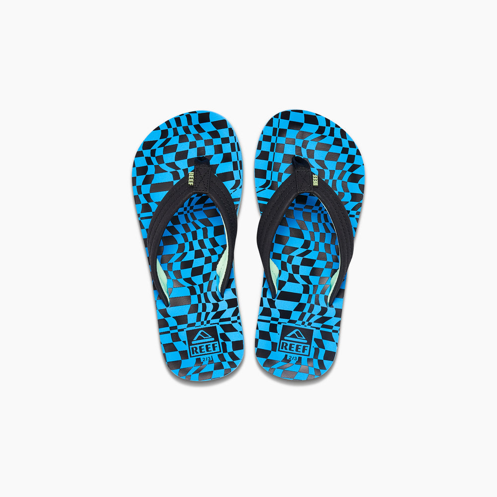 Reef Boys Sandals Kids Ahi in Swell Checkers ID tKOqCiCt