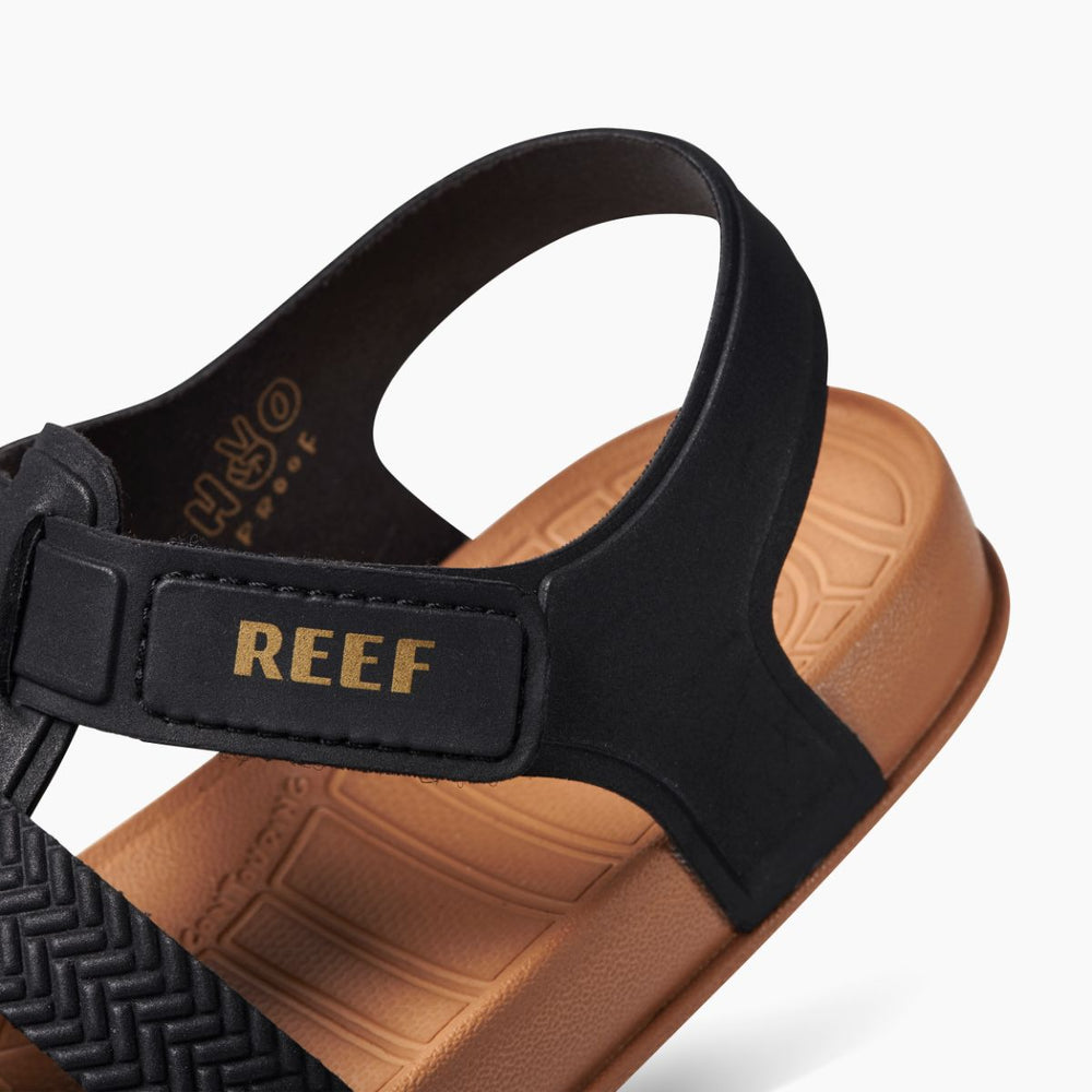 Reef Girls Shoes Kids Water Beachy in Black/Tan ID uVkv6KHl