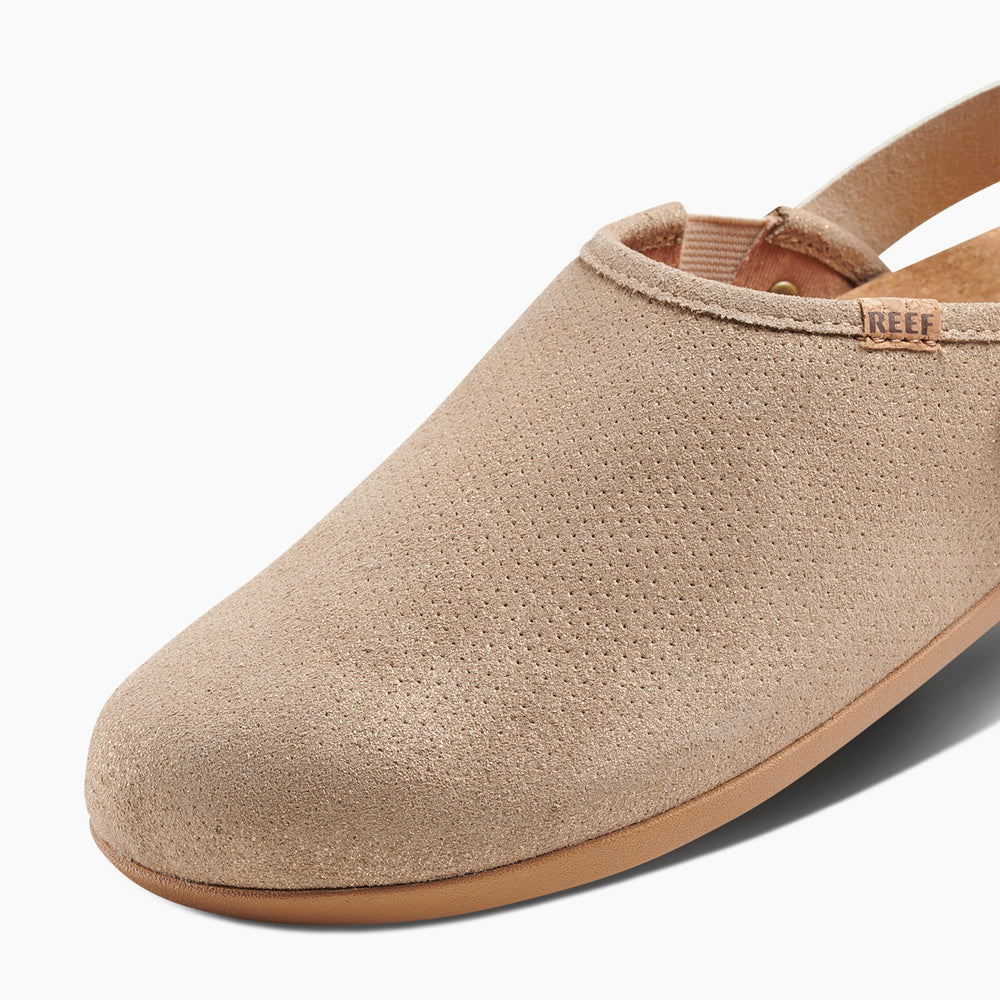 Reef Womens Reef Cushion Sage Suede Slip-Ons ID uaOVBLr6