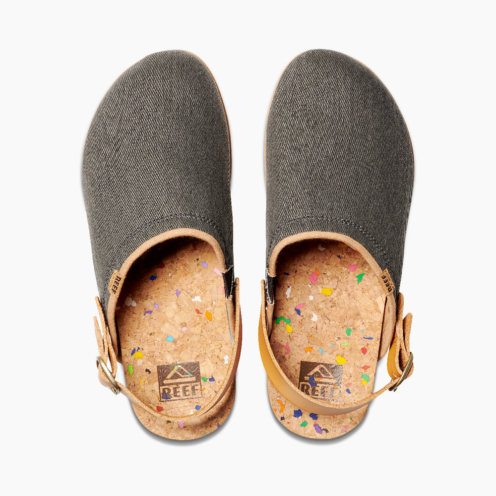Reef Womens Reef Cushion Sage Shoes (Dusty Black) ID v9QSzqjw