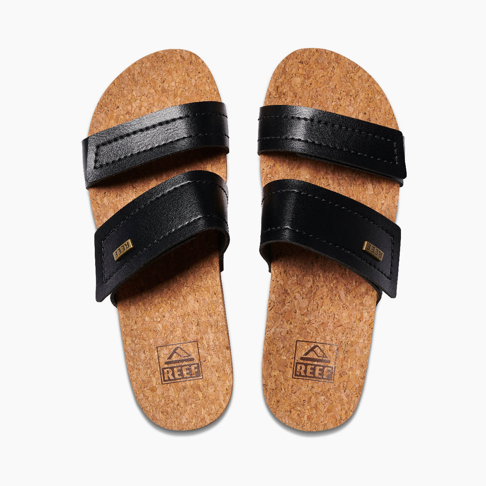 Reef Womens Velcro Vista Sandals (Black) ID vqzUJ7cP