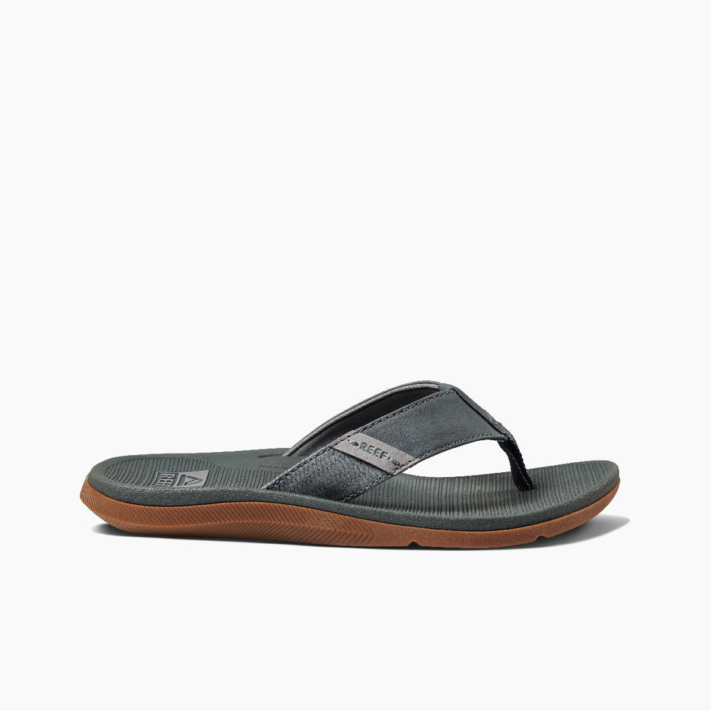 Reef Santa Ana Mens Vegan Leather Sandals ID wdtsQFv4