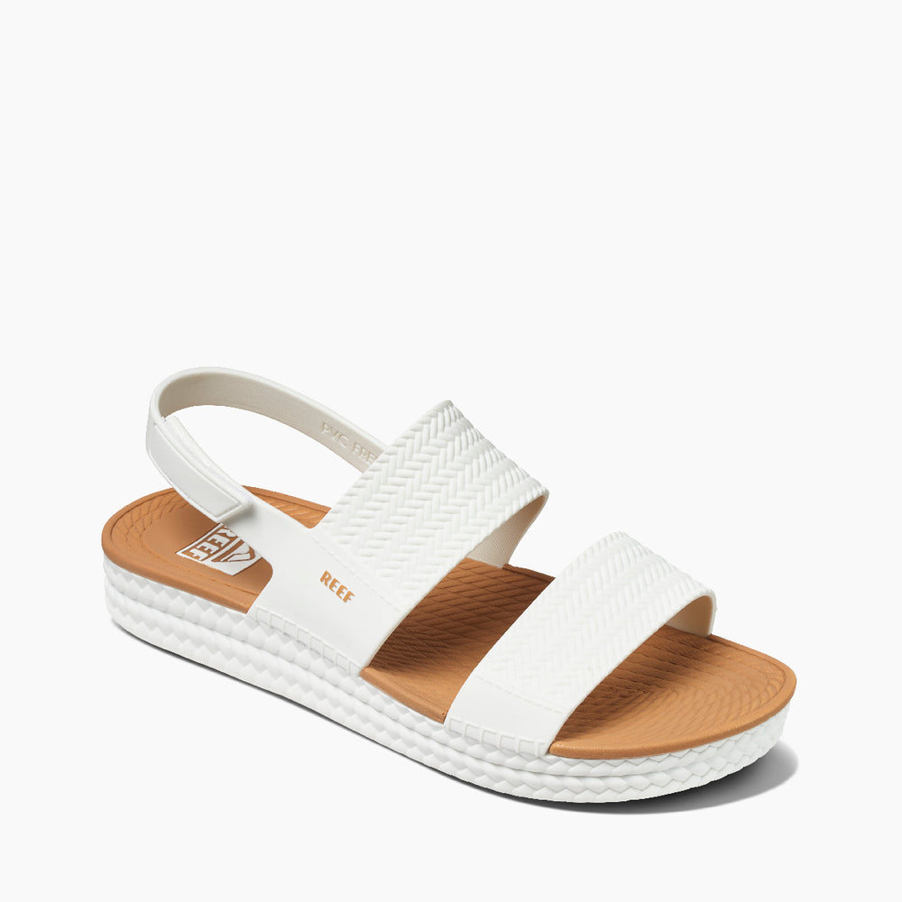 Reef Womens Reef Water Vista Sandals in White/Tan ID wiHYaghR