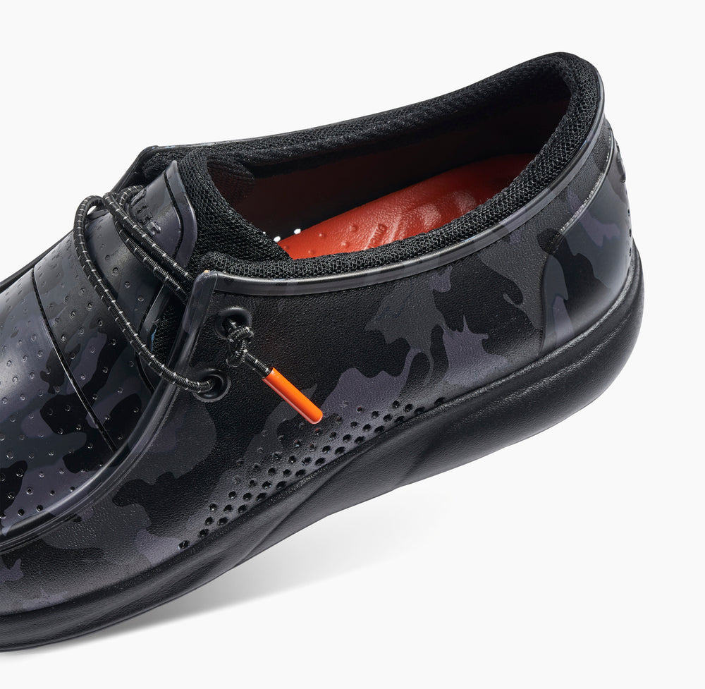 Reef Mens Water Coast Prints Shoes (Black Camo) ID x4skgdsV