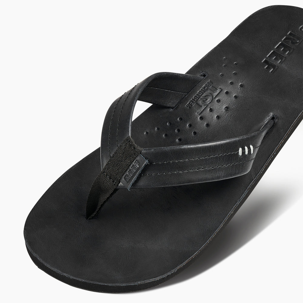 Reef Mens Draftsmen Leather Flip Flop Sandals ID xCpRHbkL