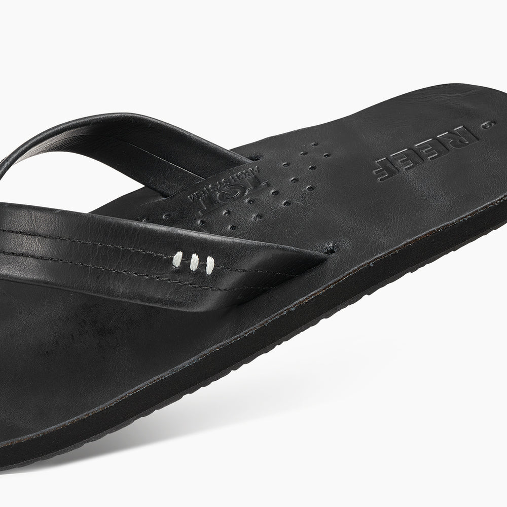 Reef Mens Draftsmen Leather Flip Flop Sandals ID xCpRHbkL