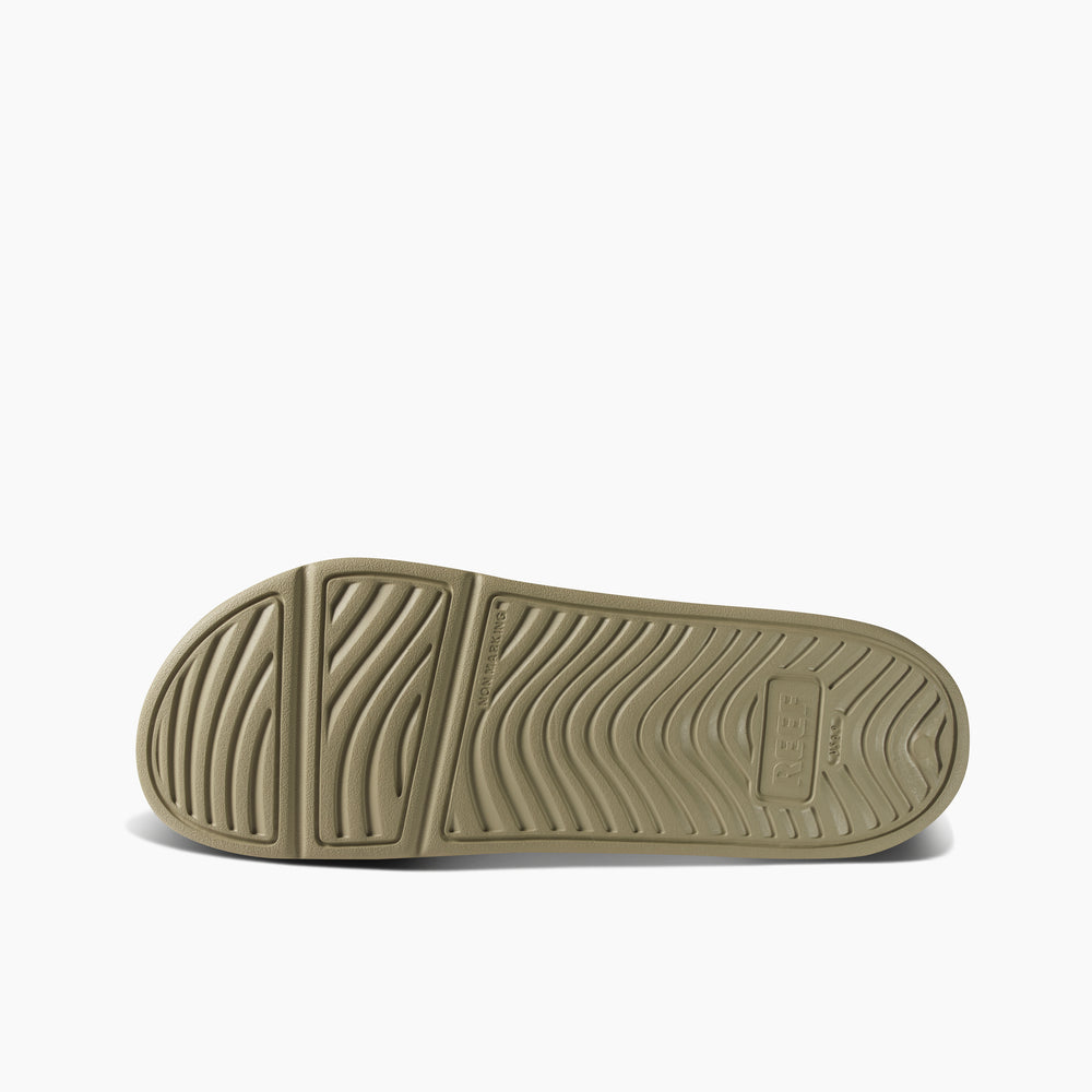 Reef Mens Oasis Double Strap Slides in Elm ID xmHfDQav
