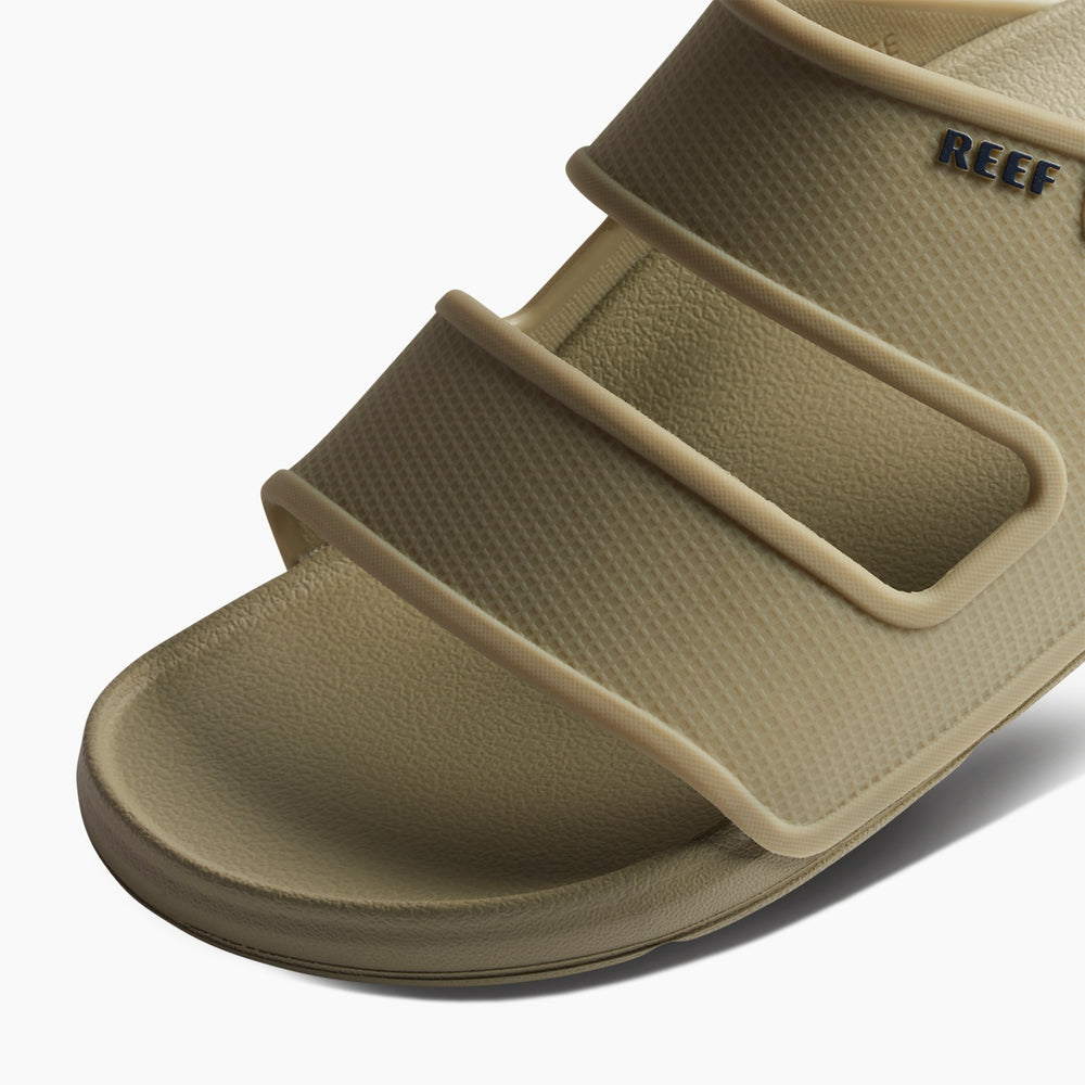 Reef Mens Oasis Double Strap Slides in Elm ID xmHfDQav