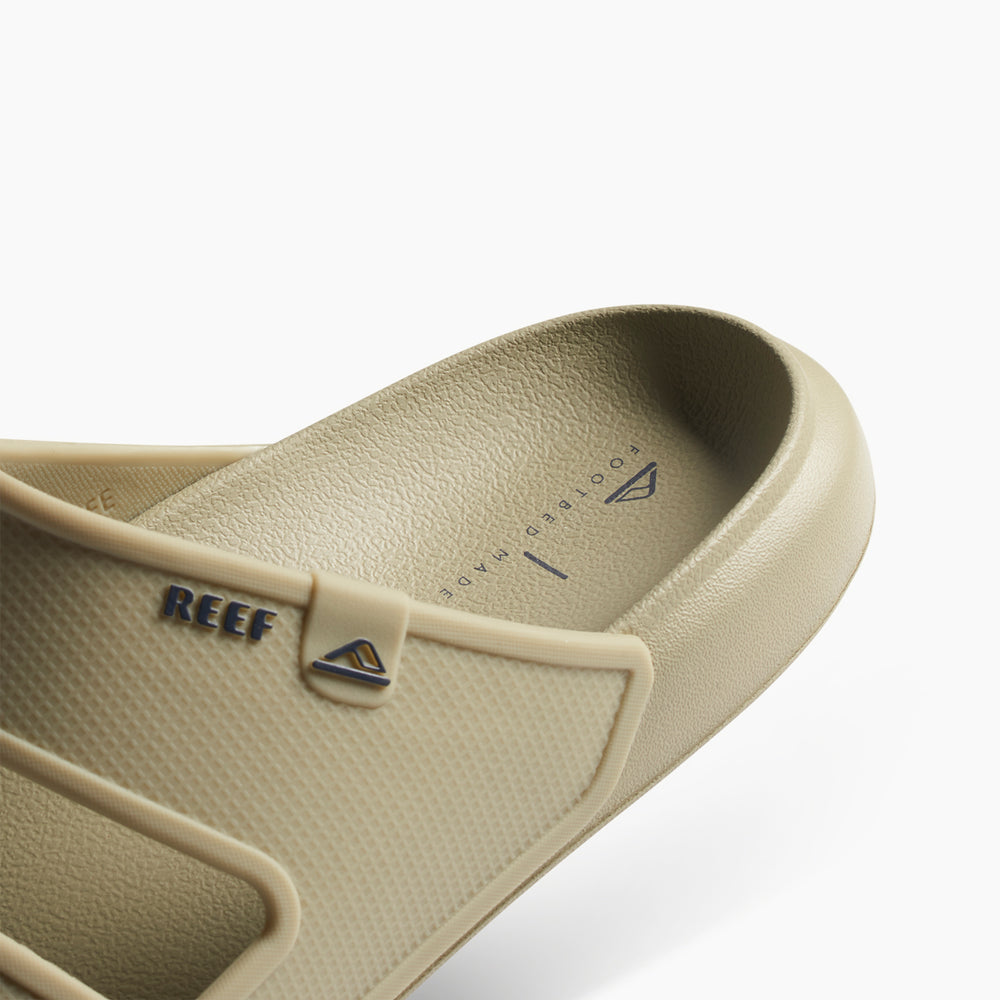 Reef Mens Oasis Double Strap Slides in Elm ID xmHfDQav