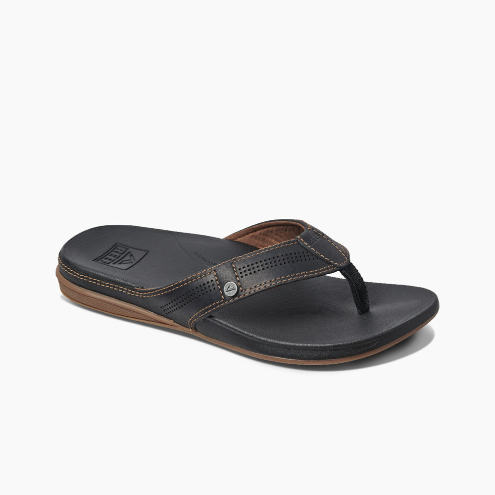Reef Mens Cushion Lux Leather Sandals ID xppVhGWL
