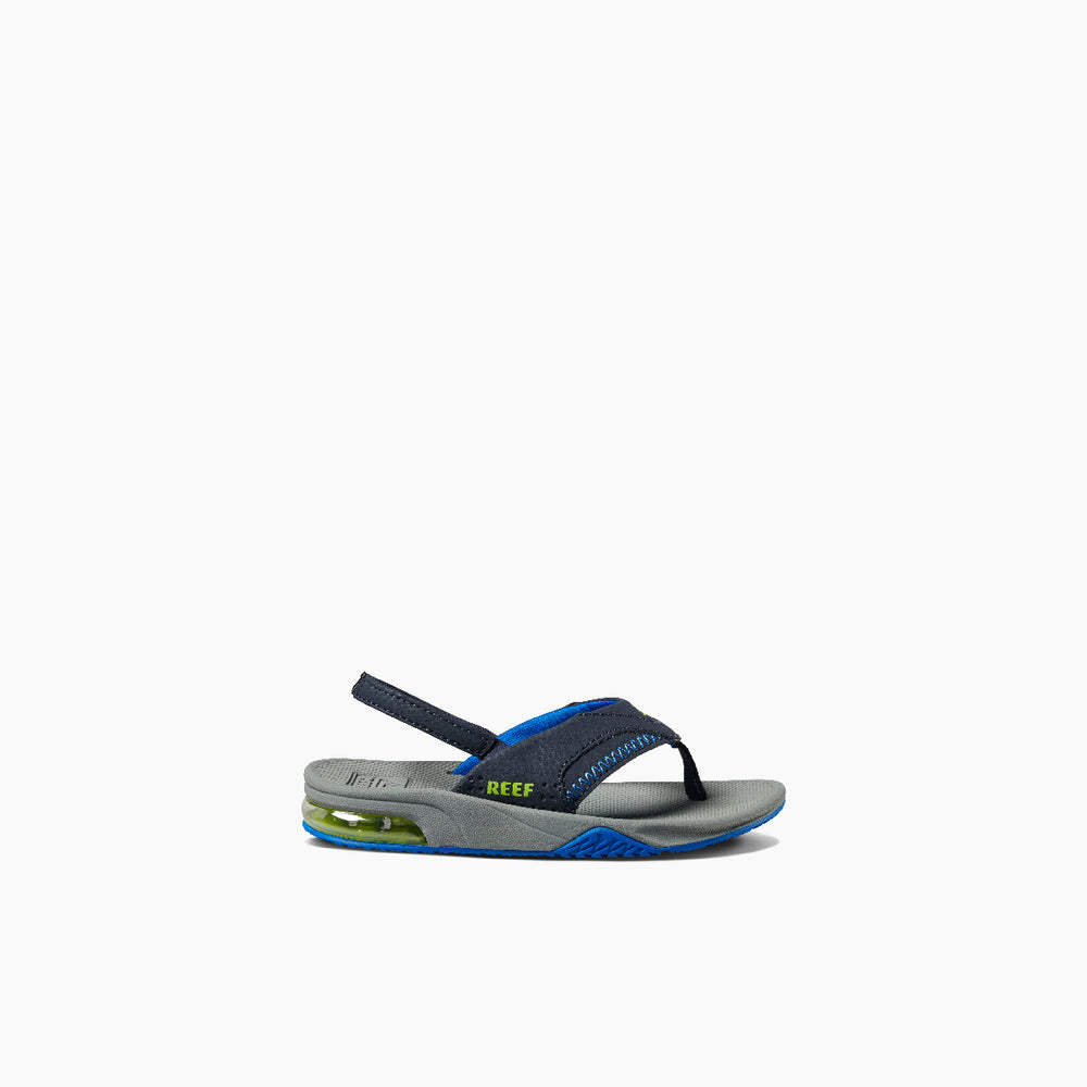 Reef Toddler Boys Fanning Sandals in Navy/Lime ID yGRZ45F2 Reef Toddler Boys Fanning Sandals in Navy/Lime ID yGRZ45F2