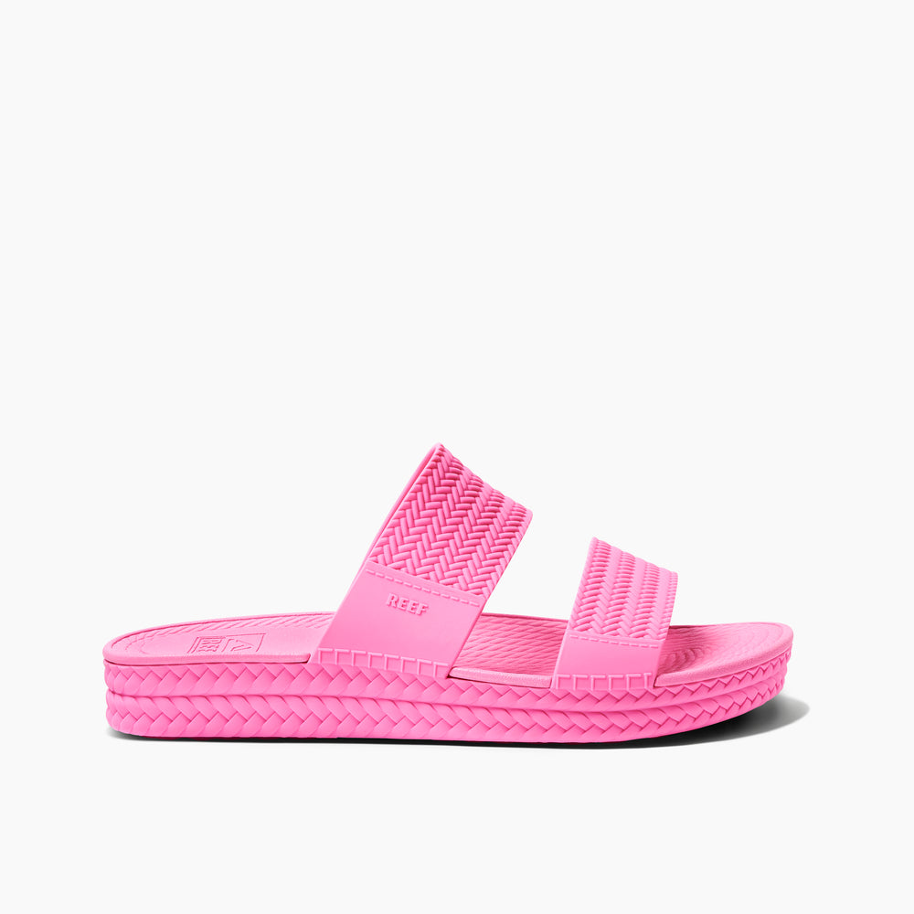 Reef Womens Water Vista Slide Slides in Malibu ID yZWQEllz
